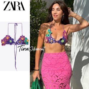BLOGGER'S FAVE! Zara Crochet Top NWT